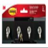 3M Command HOM18SES Decorative Key Rail, 8w x 1 1/2d x 2 1/8h, Black/Silver, 4 Hooks/Pack view 1