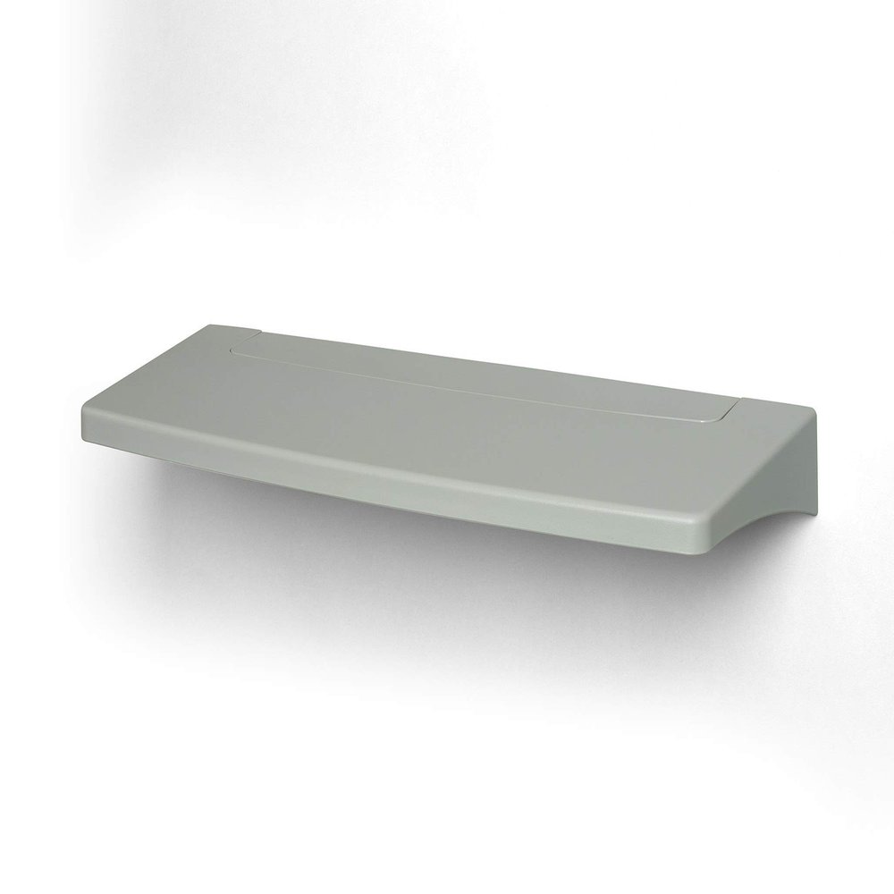 LTL Home Products HSFS22GREY Homestyle Multi Purpose Folding Wall Mounted Shelf, Grey,9 x 22