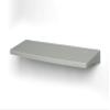 LTL Home Products HSFS22GREY Homestyle Multi Purpose Folding Wall Mounted Shelf, Grey,9 x 22 view 1