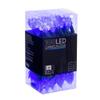 Vickerman 100 Light C6 LED Light Set Blue Lights on Green Wire view 3