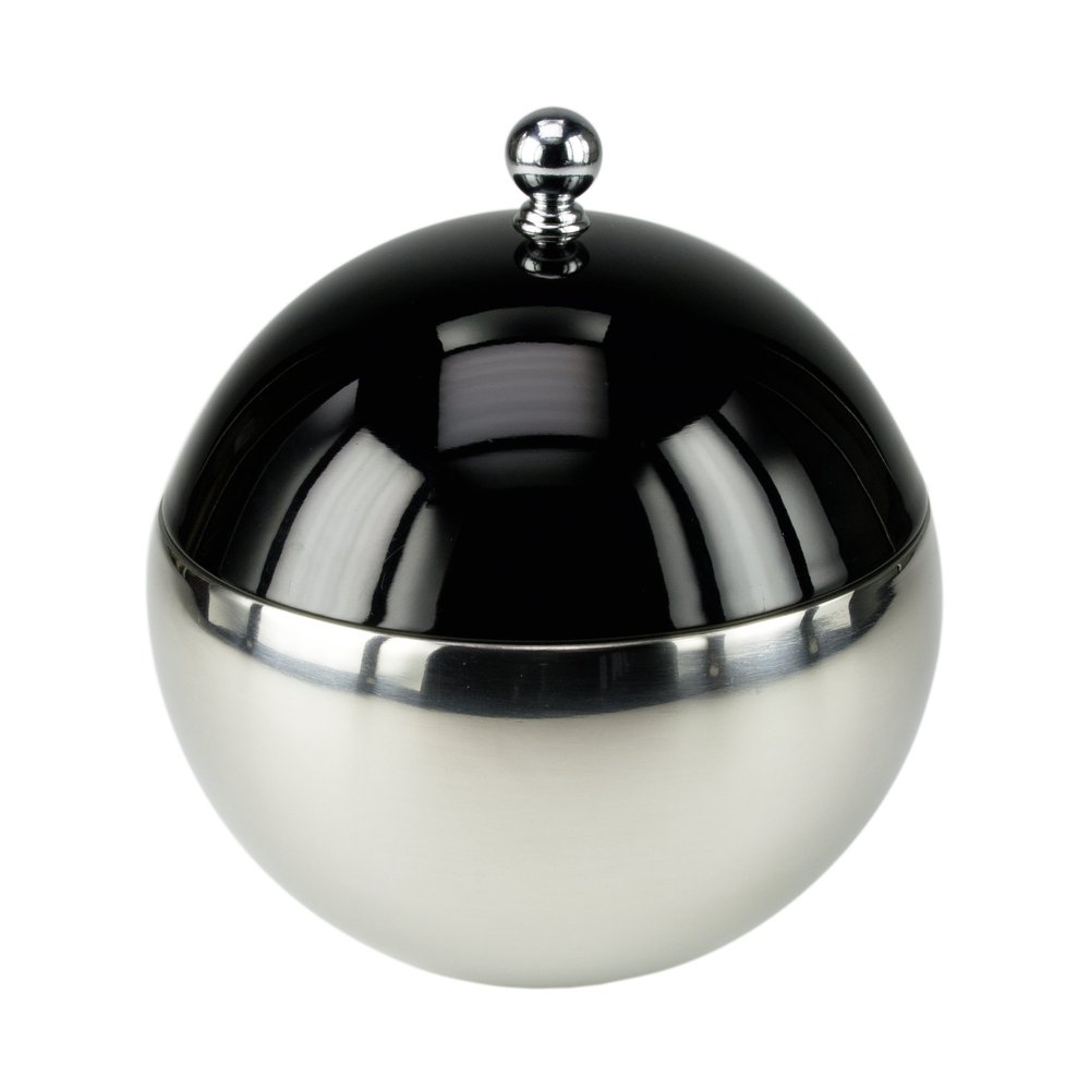 Contento 4028126214398 Joe Stainless Steel Lid Container (Black), One Size