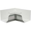 5 in. HD White Aluminum Inside Box Mitre view 1