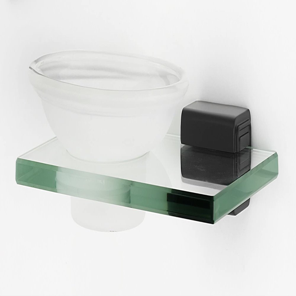 Alno Creations Cube Collection Soap Holder With Dish -a6530-pb- Polished Brass
