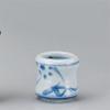 Tabletop Accessories, Tobe Flower Pattern, Toothpick, 2.0 x 2.1 inches (5.1 x 5.3 cm), Earth, Japanese Tableware, Sake Pot, Restaurant, Ryokan, Izakaya, Commercial Use view 1