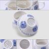 Chinese Gongfu Tea Set for Adults, Portable Kung Fu Tea Set with Teapot Cups, Gongdaobei Set(Sunward Flower) view 4