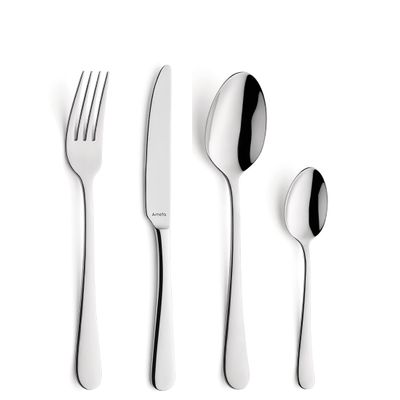 Amefa Model Austin Combination Cutlery, Stainless Steel