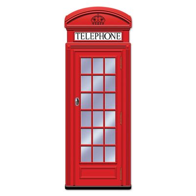 Beistle Party Decoration Accessory Jointed Phone Box 5' Pack of 12