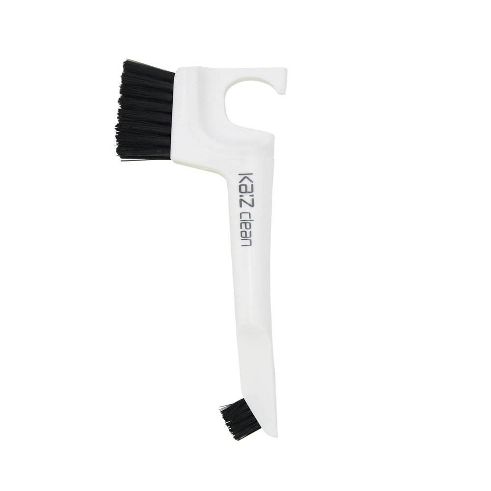 Nippon Clintec Ka'z Clean 2-Way Brush, W, White, 2.6 x 1.0 x 7.9 inches (65 x 25 x 200 mm)