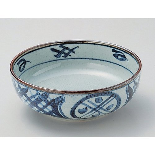  Ball Old Dyed Round Crest 5.5 Ball, 6.3 x 3.1 inches (16 x 8 cm), Japanese Tableware, Sake Cup, Restaurant, Inn, Commercial Use