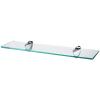KES Bathroom Glass Shelf Shower 20 Inch Organizer Extra Thick Tempered Glass Zinc Alloy Wall Mounted Polished Chrome Finish, BGS3200 view 1