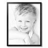 ArtToFrames 18x23 inch .75 Satin Black Stem - 1.125 Rabbet Wood Picture Frame, 2WOM10015-18x23 view 3