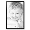 ArtToFrames 18x28 inch .75 Satin Black Stem - 1.125 Rabbet Wood Picture Frame, 2WOM10015-18x28 view 3