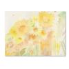 Trademark Fine Art Wildflower Bouquet 2 Artwork with Wood Frame by Sheila Golden, 16 by 20-Inch view 1