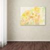 Trademark Fine Art Wildflower Bouquet 2 Artwork with Wood Frame by Sheila Golden, 16 by 20-Inch view 3