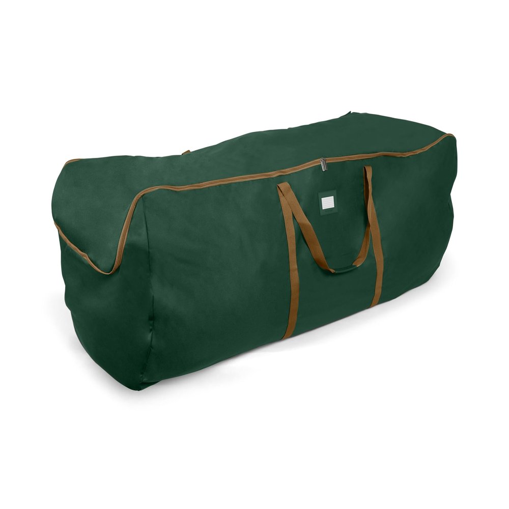 Covermates Keepsakes Garland Duffle Bag - Durable Polyester, Reinforced Handles, Fits up to 25 Foot Garland Depending on Thickness - Holiday Storage, Green