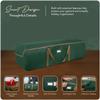 Covermates Keepsakes Garland Duffle Bag - Durable Polyester, Reinforced Handles, Fits up to 25 Foot Garland Depending on Thickness - Holiday Storage, Green view 4