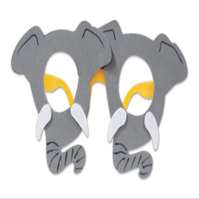 Beistle Party Costumes Decoration Elephant Glasses - 12 Pack, (1/Card)