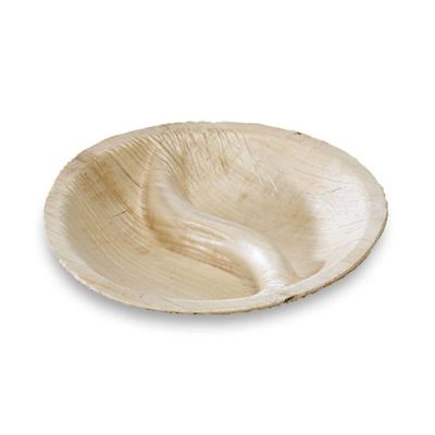 PacknWood 210BBA92C Palmying Yin Yang Shaped Palm Leaf Dish44; Pack Of 100