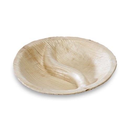 PacknWood 210BBA92C Palmying Yin Yang Shaped Palm Leaf Dish44; Pack Of 100