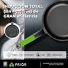 BRA PRIOR Set of 3 Cast Alumunium Non-Stick Frying Pans, 18, 22 and 26 cm by BRA view 4