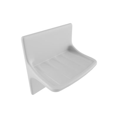 Ceramic SOAP Dish, Grout-in