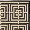 SAFAVIEH Washable Rug Outdoor Courtyard Collection - 9' x 12', Cream, Non-Shedding & Easy Cleaning, Ideal for Patio, Backyard, Mudroom (CY6937-56) view 4