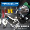 MIDWEST Special Hardness Aviation Snip - Left Cut Offset Stainless Steel Cutting Shears, Made in the USA - MWT-SS6510L view 4