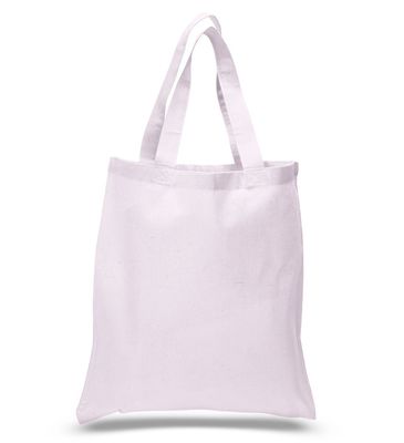 (36 Pack) 3 Dozen 100% Cotton Reusable Blank Tote Bags Tob296