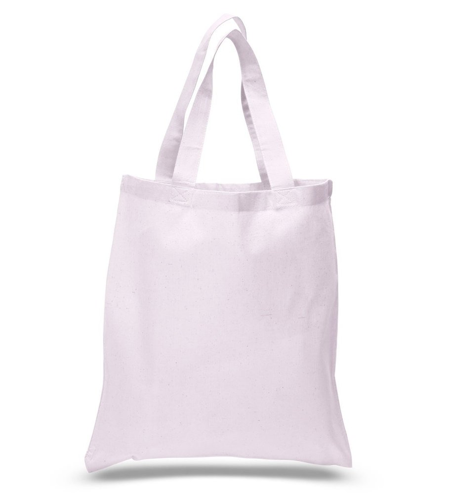 (36 Pack) 3 Dozen 100% Cotton Reusable Blank Tote Bags Tob296