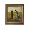 Gerffert Christian Wall Dcor Ornate Gold Framed Artwork, 13 x 11-Inch, Millet - The Angelus view 1