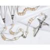 1home Creed - Ladder Lasso Wedding Rosary, 42-Inch,Clear view 3