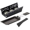 KUHN RIKON 32170 Mini Raclette Set, Black, Steel view 1