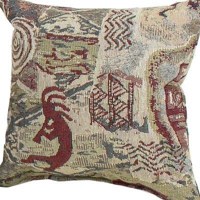 18" x 18" Aztec Pattern Pillow