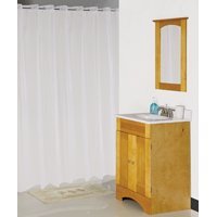 Homebasix XG-02-FS Shower Curtain Hookless - 70 x 72 in. - Frost