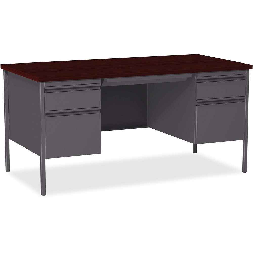 Lorell - LLR60928 - Fortress Series Double-Pedestal Desk