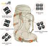 AceCamp 7051 Duraflex Ladder Locks (4 Piece), Black, 25mm view 3