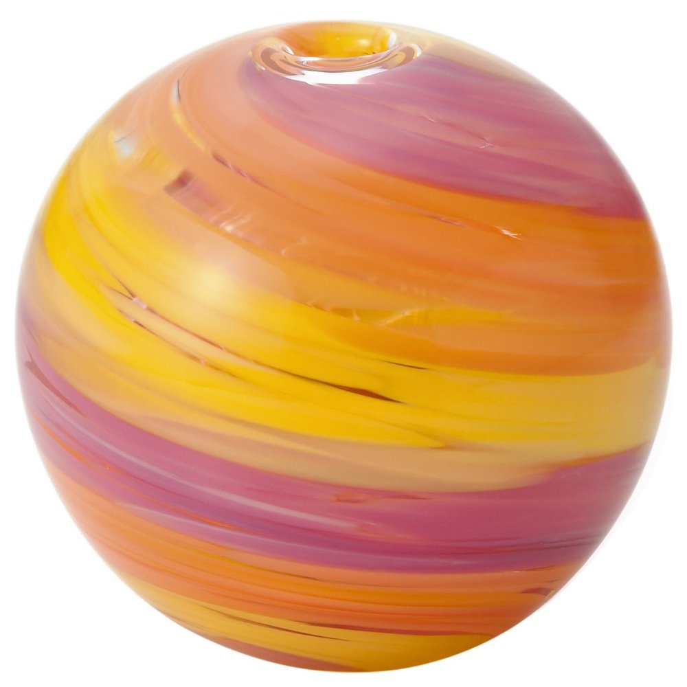 ADERIA Tsugaru Vidro F71268 Single Vase, Ayatemari, Flower Cloud, Made in Japan, Flower Base, Vase, Stylish, Glass, Vase Container, Dried Flower, Ikebana Gift, Women's, Mother's Day, Father's Day,