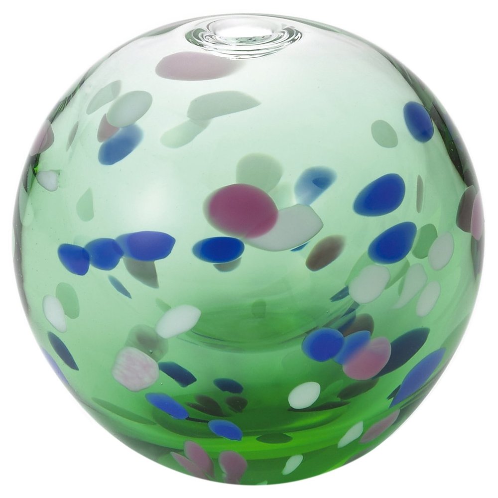ADERIA Tsugaru Vidro F71266 Single Vase Vase, Aoba, Made in Japan, Flower Base, Vase, Fashionable, Glass, Vase Container, Dried Flower, Ikebana Gift, Women's, Mother's Day, Father's Day, Husband and