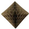3-Pack 12 Inch Gray Honeycomb Diamond Decoration view 2