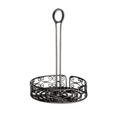 TableCraft Products BK2780 Mediterranean Rack, 7.80" Diameter, Black