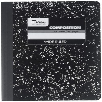 Mead Composition Book 9.75 In. X 7.5 In.