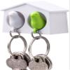 Qualy Key Storage Mini Duo Sparrow Key Ring White Green 5217049GR view 1