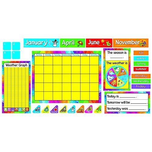 TREND ENTERPRISES INC. BB SET YEAR ROUND CALENDAR GR PK-3 (Set of 3)