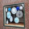 19" Tissue Paper Snowflake (6-Pack, Blue Tip) view 4
