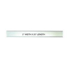 CRL Clear Mirror Glass Beveled Mirror Strips BM4S2X20