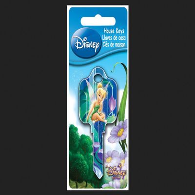 Howard Keys Disney Fairy House Key Blank Single sided For Kwikset and Titan Locks