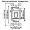 Leviton Mfg Co Inc 3-Way Grnd SWTCH Lght AL view 2