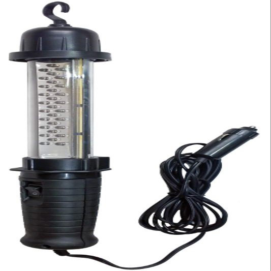 Koolatron 12V Portable LED Work Light - with 10 Ft Cord for Trucks, Cars, Jeeps, and Tractors - Ideal for Mechanics, Construction Workers,Offroad Driving, Corded Hanging Powered Flashlight
