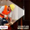 Koolatron 12V Portable LED Work Light - with 10 Ft Cord for Trucks, Cars, Jeeps, and Tractors - Ideal for Mechanics, Construction Workers,Offroad Driving, Corded Hanging Powered Flashlight view 2