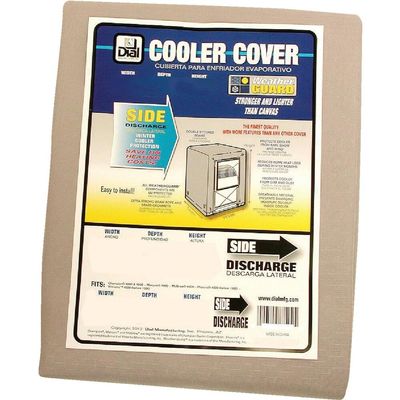 Dial 40 in. H x 34 in. W Polyester Gray Evaporative Cooler Cover